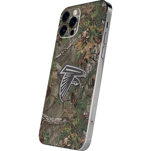 NFL Atlanta Falcons Realtree Xtra Green Camo iPhone 12 Pro Max Skin
