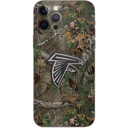 NFL Atlanta Falcons Realtree Xtra Green Camo iPhone 12 Pro Skin