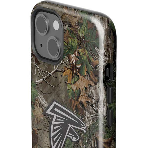 NFL Atlanta Falcons Realtree Xtra Green Camo iPhone 15 Impact Case