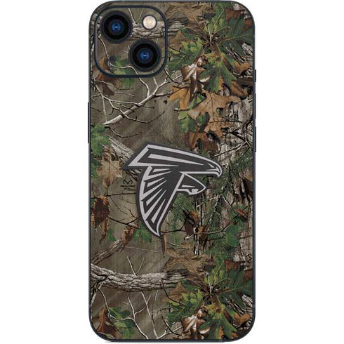 NFL Atlanta Falcons Realtree Xtra Green Camo iPhone 15 Plus Skin