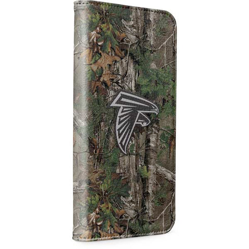 NFL Atlanta Falcons Realtree Xtra Green Camo iPhone 15 Pro Folio Case