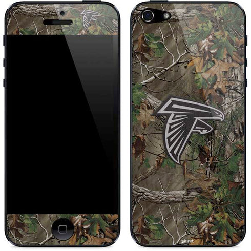 NFL Atlanta Falcons Realtree Xtra Green Camo iPhone 5/5s/5SE Skin