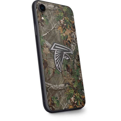 NFL Atlanta Falcons Realtree Xtra Green Camo iPhone XR Skin