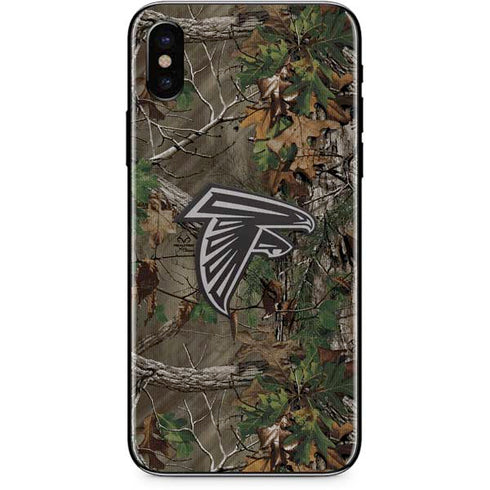 NFL Atlanta Falcons Realtree Xtra Green Camo iPhone XS Max Skin