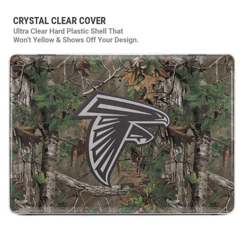 NFL Atlanta Falcons Realtree Xtra Green Camo MacBook Pro 16in (2021-25) Case plus Skin