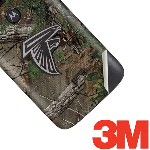 NFL Atlanta Falcons Realtree Xtra Green Camo Moto E5 Play Skin