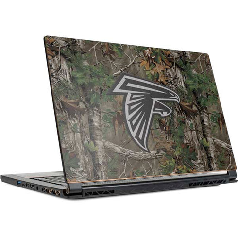 NFL Atlanta Falcons Realtree Xtra Green Camo MSI GS65 Stealth Laptop Skin