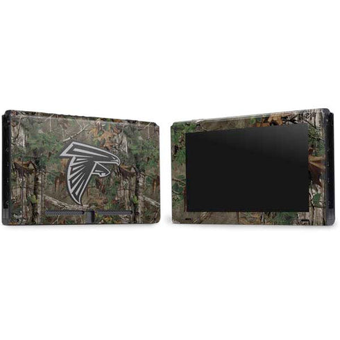 NFL Atlanta Falcons Realtree Xtra Green Camo Nintendo Switch Bundle Skin