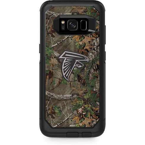 NFL Atlanta Falcons Realtree Xtra Green Camo Otterbox Commuter Galaxy Skin
