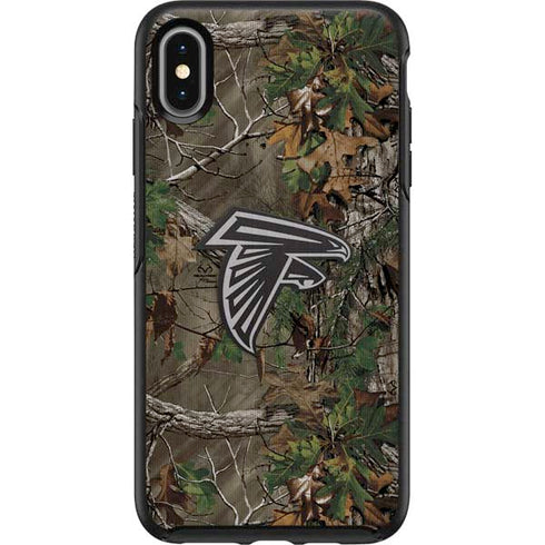 NFL Atlanta Falcons Realtree Xtra Green Camo Otterbox Symmetry iPhone Skin