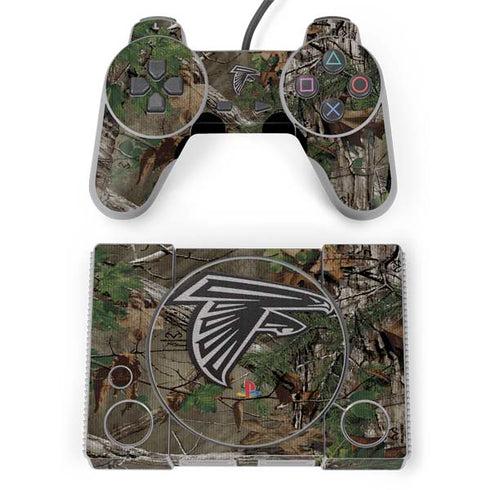 NFL Atlanta Falcons Realtree Xtra Green Camo PlayStation Classic Bundle Skin