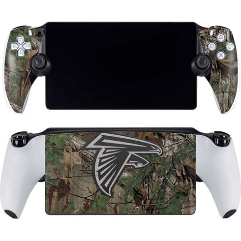 NFL Atlanta Falcons Realtree Xtra Green Camo PlayStation Portal Remote Player Skin