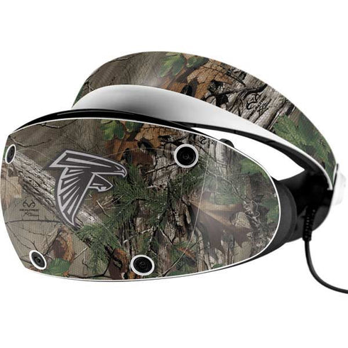 NFL Atlanta Falcons Realtree Xtra Green Camo PlayStation VR2 Skin