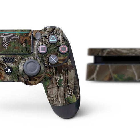 NFL Atlanta Falcons Realtree Xtra Green Camo PS4 Slim Bundle Skin