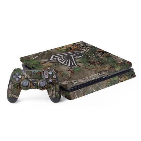 NFL Atlanta Falcons Realtree Xtra Green Camo PS4 Slim Bundle Skin