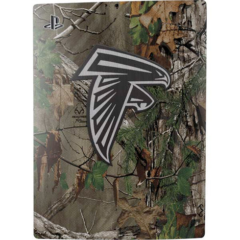 NFL Atlanta Falcons Realtree Xtra Green Camo PS5 Console Skin