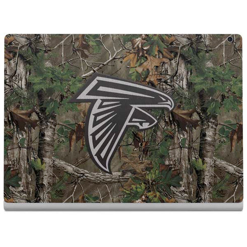 NFL Atlanta Falcons Realtree Xtra Green Camo Surface Book 2 15in Skin