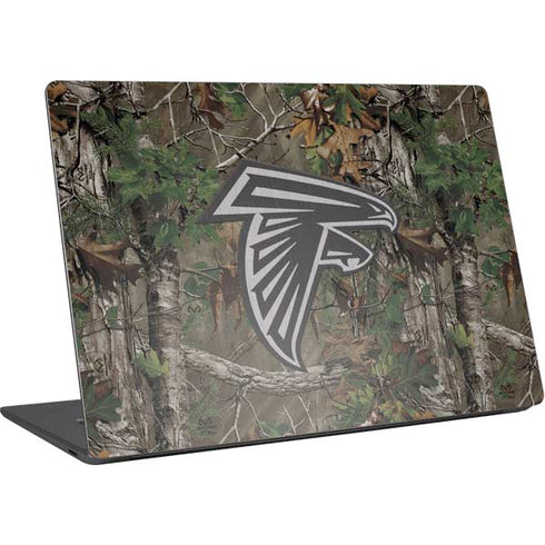 NFL Atlanta Falcons Realtree Xtra Green Camo Surface Laptop 4 15in Skin