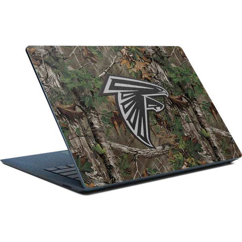 NFL Atlanta Falcons Realtree Xtra Green Camo Surface Laptop Skin