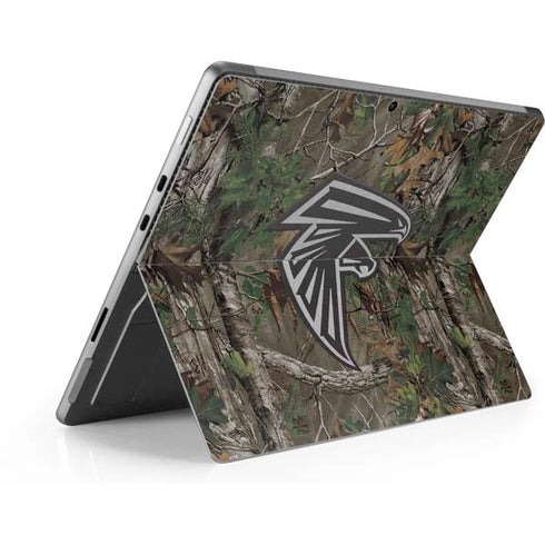 NFL Atlanta Falcons Realtree Xtra Green Camo Surface Pro 8 Skin