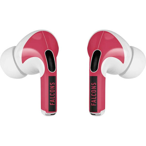 NFL Atlanta Falcons Red Performance Series AirPods Pro 2nd Gen Skin