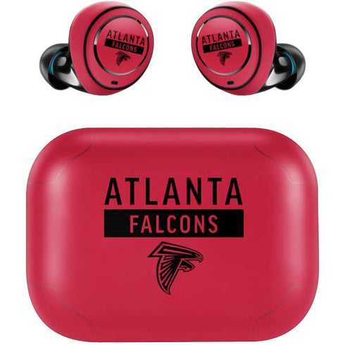 NFL Atlanta Falcons Red Performance Series Amazon Echo Buds Skin