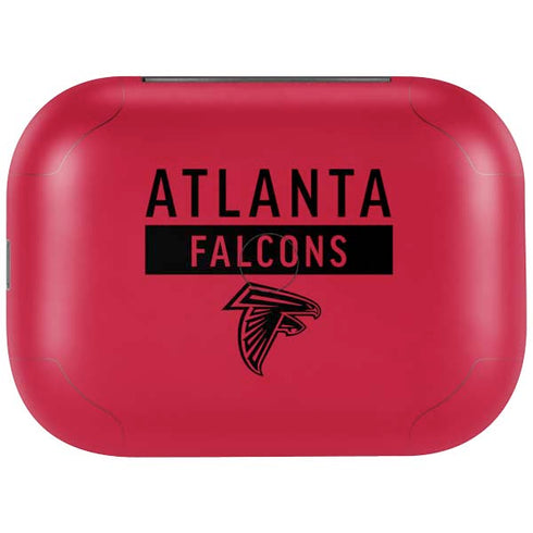 NFL Atlanta Falcons Red Performance Series Amazon Echo Buds Skin