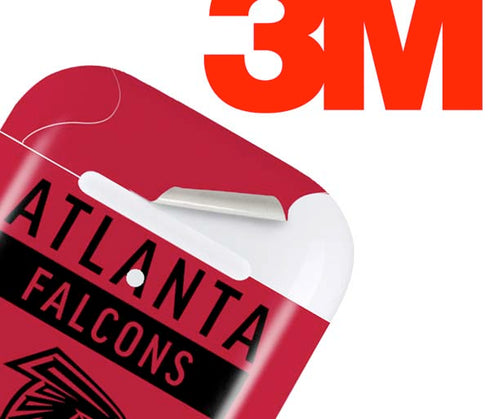 NFL Atlanta Falcons Red Performance Series Apple AirPods 2 Skin