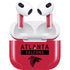 NFL Atlanta Falcons Red Performance Series Apple AirPods (3rd Gen 2021) Skin