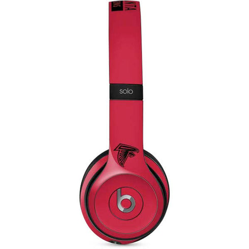 NFL Atlanta Falcons Red Performance Series Beats Solo 2 Wired Skin