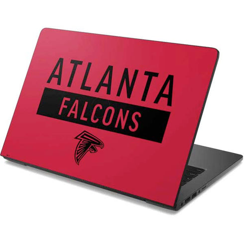 NFL Atlanta Falcons Red Performance Series Dell Chromebook Skin
