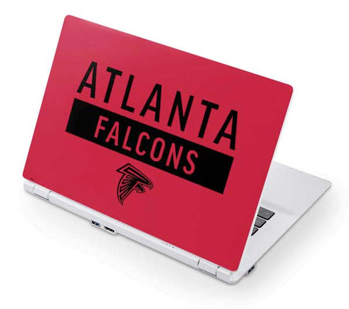 NFL Atlanta Falcons Red Performance Series Acer Chromebook Skin