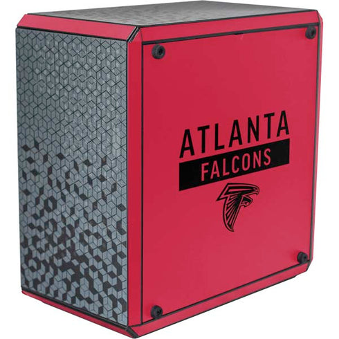 NFL Atlanta Falcons Red Performance Series Cooler Master MasterBox Q300L Mini Tower Skin