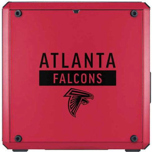 NFL Atlanta Falcons Red Performance Series Cooler Master MasterBox Q300L Mini Tower Skin