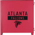NFL Atlanta Falcons Red Performance Series Corsair 4000D Tempered Glass Mid-Tower ATX Case Skin