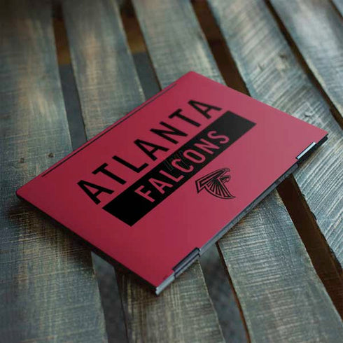 NFL Atlanta Falcons Red Performance Series HP Envy Skin