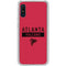 NFL Atlanta Falcons Red Performance Series Galaxy A10e Clear Case