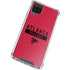 NFL Atlanta Falcons Red Performance Series Galaxy A12 Clear Case