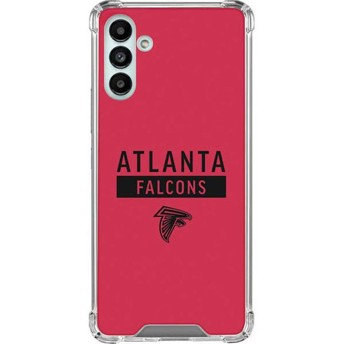 NFL Atlanta Falcons Red Performance Series Galaxy A13 5G Clear Case