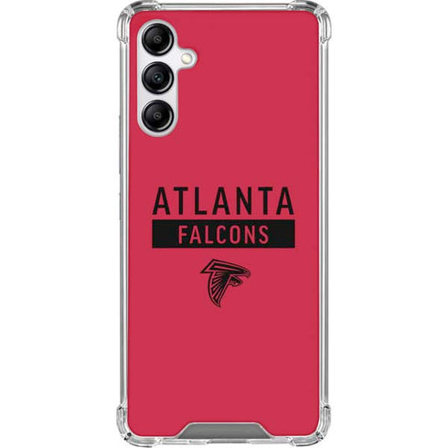 NFL Atlanta Falcons Red Performance Series Galaxy A15 5G Clear Case