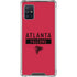 NFL Atlanta Falcons Red Performance Series Galaxy A51 5G Clear Case