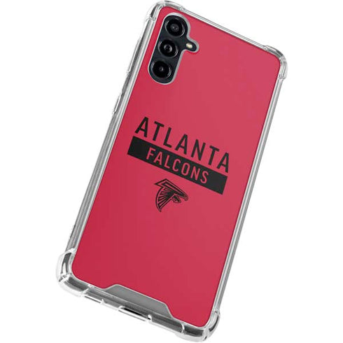 NFL Atlanta Falcons Red Performance Series Galaxy A54 5G Clear Case