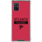 NFL Atlanta Falcons Red Performance Series Galaxy A71 5G Clear Case