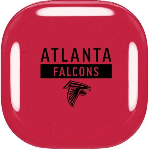 NFL Atlanta Falcons Red Performance Series Galaxy Buds Live Skin