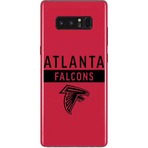 NFL Atlanta Falcons Red Performance Series Galaxy Note 8 Skin