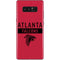 NFL Atlanta Falcons Red Performance Series Galaxy Note 8 Skin