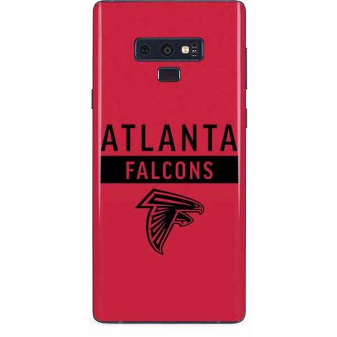 NFL Atlanta Falcons Red Performance Series Galaxy Note 9 Skin