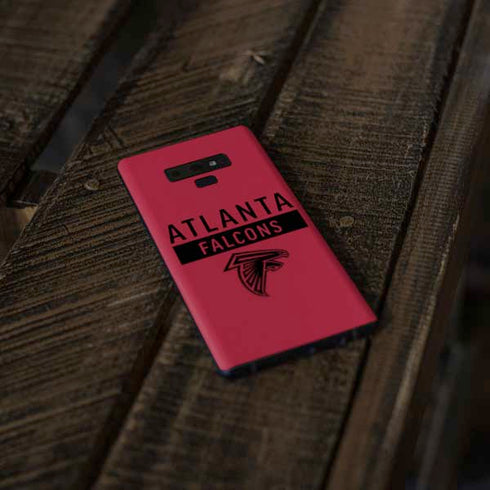 NFL Atlanta Falcons Red Performance Series Galaxy Note 9 Skin