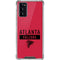 NFL Atlanta Falcons Red Performance Series Galaxy Note20 5G Clear Case