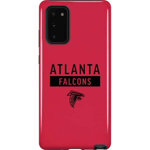 NFL Atlanta Falcons Red Performance Series Galaxy Note20 5G Pro Case